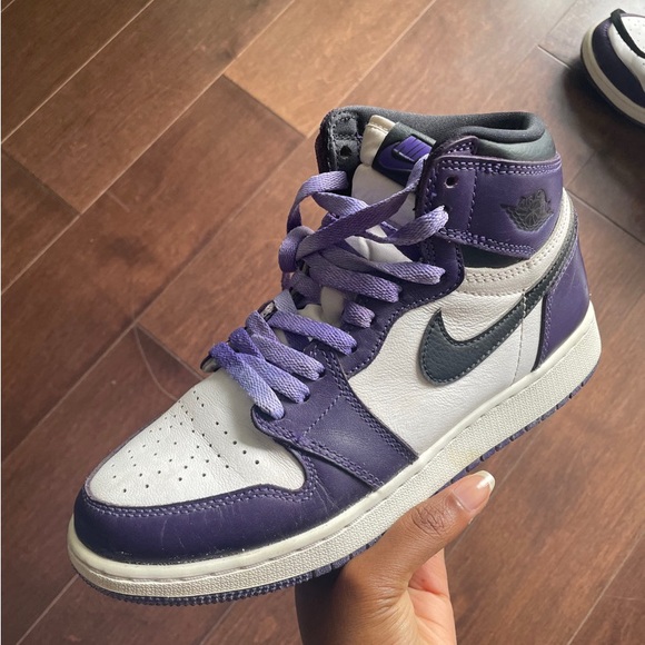Jordan 1 court purple - Picture 3 of 6